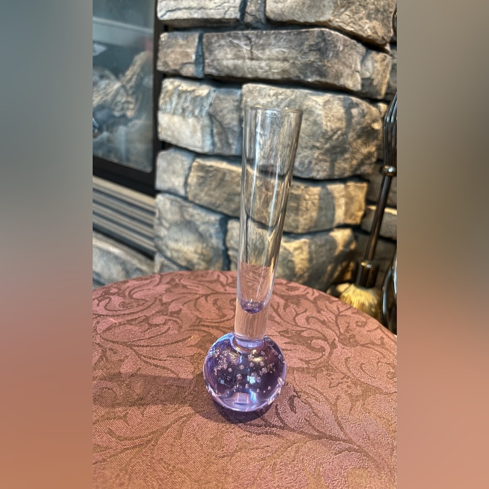 3/$20 🔥 Kosta Boda Controlled Bubble Bud Vase Vintage
